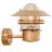 Nordlux Blokhus Vägglampa Koppar och Glas Koppar | IP54 - Rörelse- och Ljussensor - Passande för E27