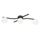 Emibig Taklampa Opus Stål Svart | Passande för 3x E14 - Max 10W